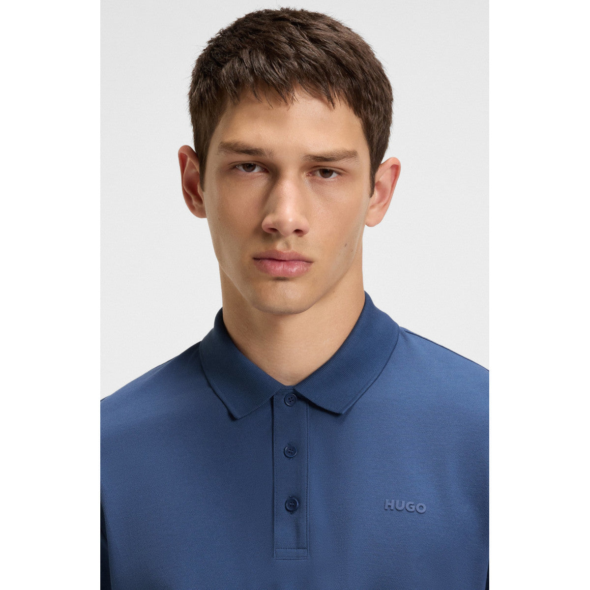 HUGO Donos222 Polo Shirt 427 Medium Blue
