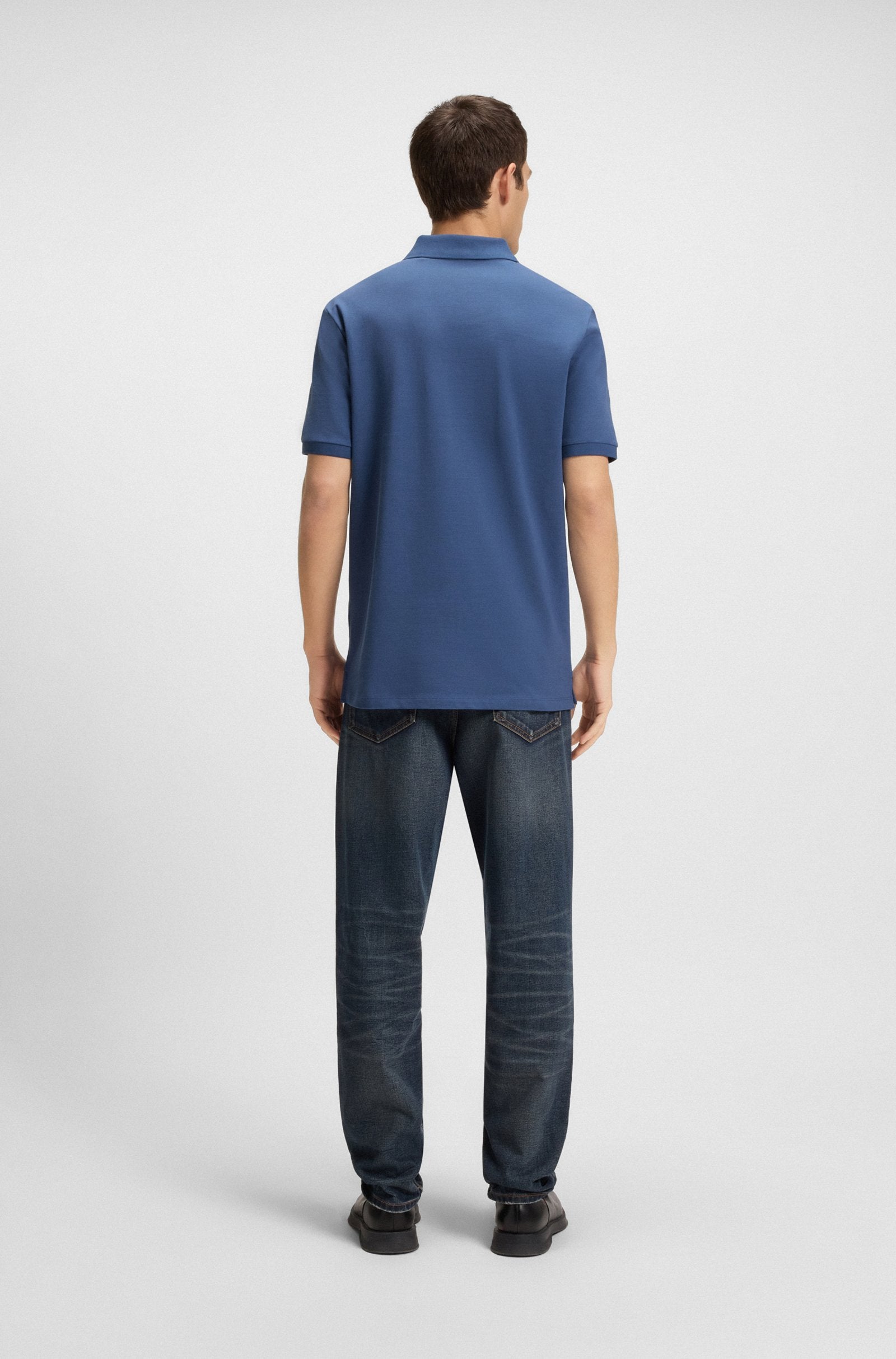 HUGO Donos222 Polo Shirt 427 Medium Blue