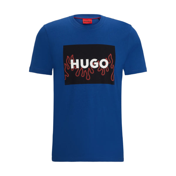 HUGO Dulive_U241 T-Shirt 10233396 420 Medium Blue