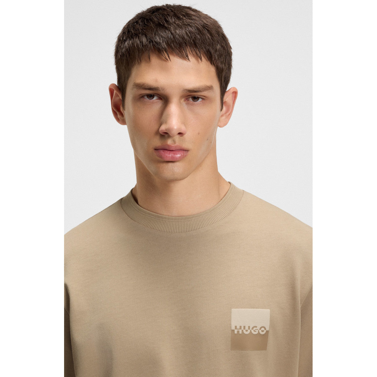HUGO Dusplito T-Shirt 269 Medium Beige