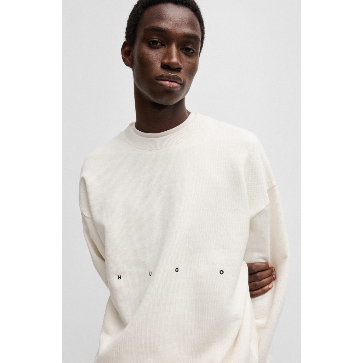 HUGO Dutap Sweatshirt 102 Natural