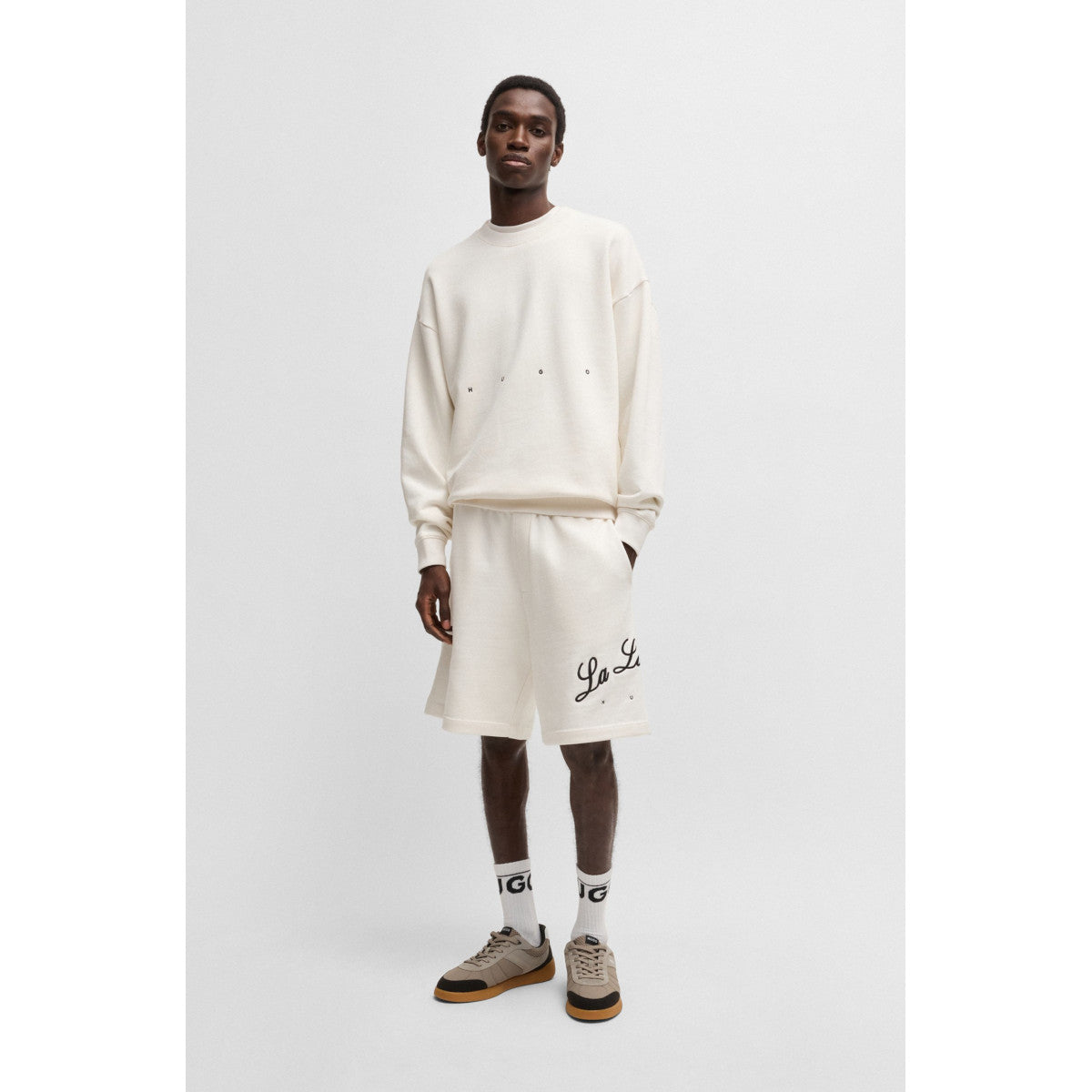 HUGO Dutap Sweatshirt 102 Natural