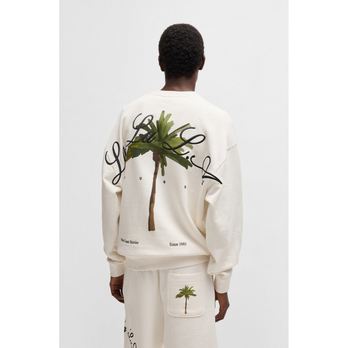 HUGO Dutap Sweatshirt 102 Natural