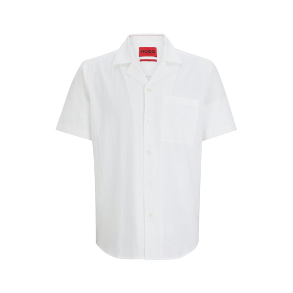 HUGO Ellino Shirt 10257846 199 Open White