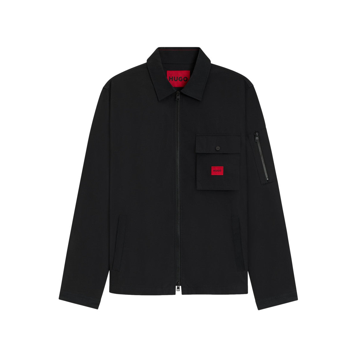 HUGO Emmond Overshirt A1-25 001 Black