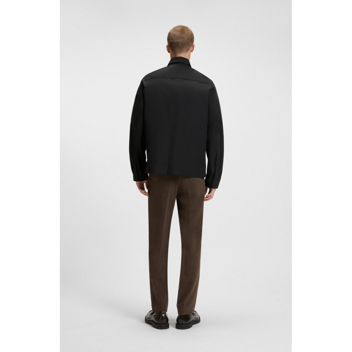 HUGO Emmond Overshirt A1-25 001 Black