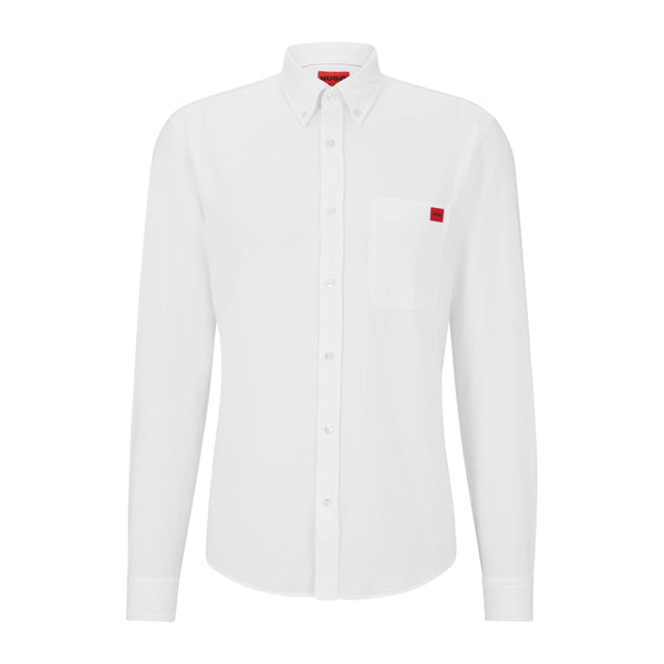 HUGO Evito Shirt 10206255 199 Open White