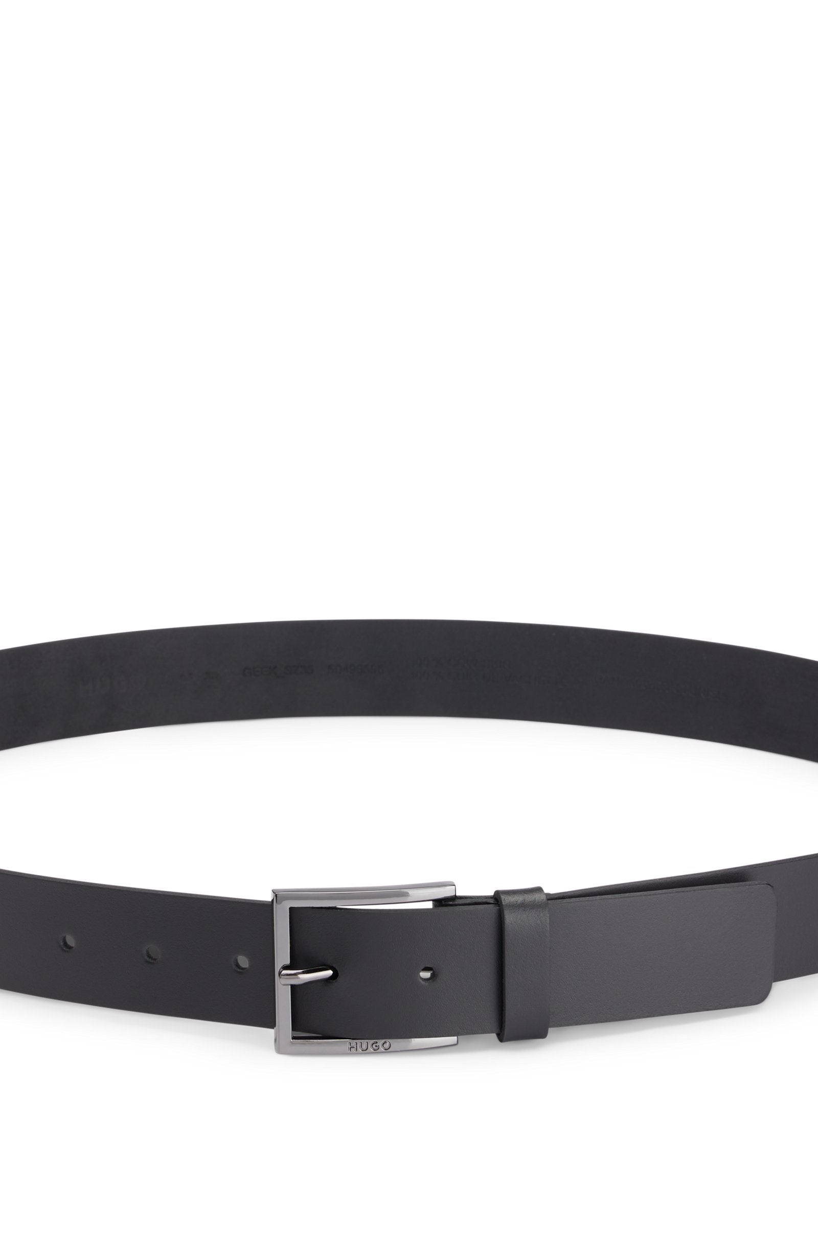 HUGO Geek_Sz35 Belt A1-25 001 Black