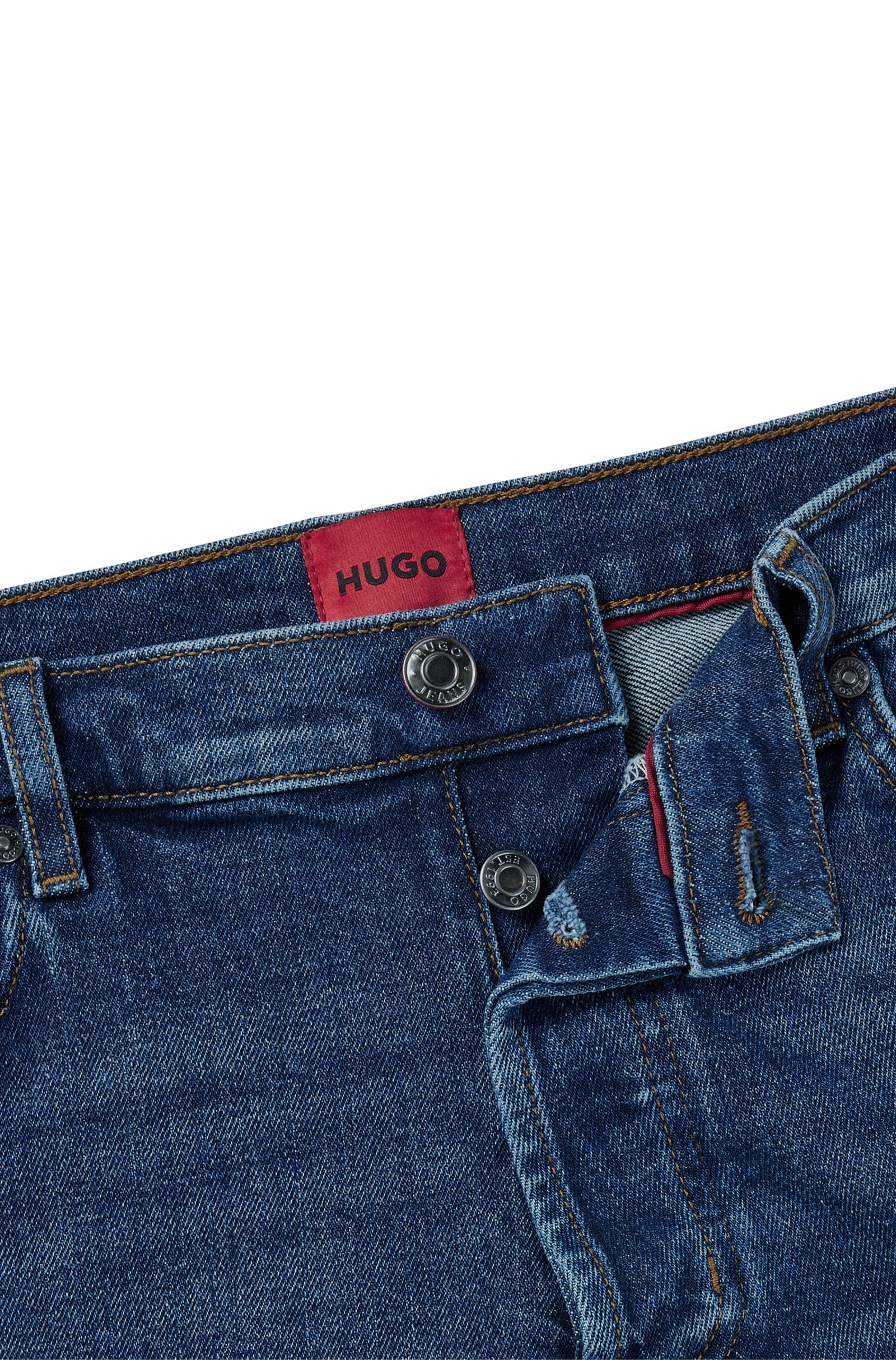 HUGO HUGO 634/S Jean Shorts 420 Medium Blue
