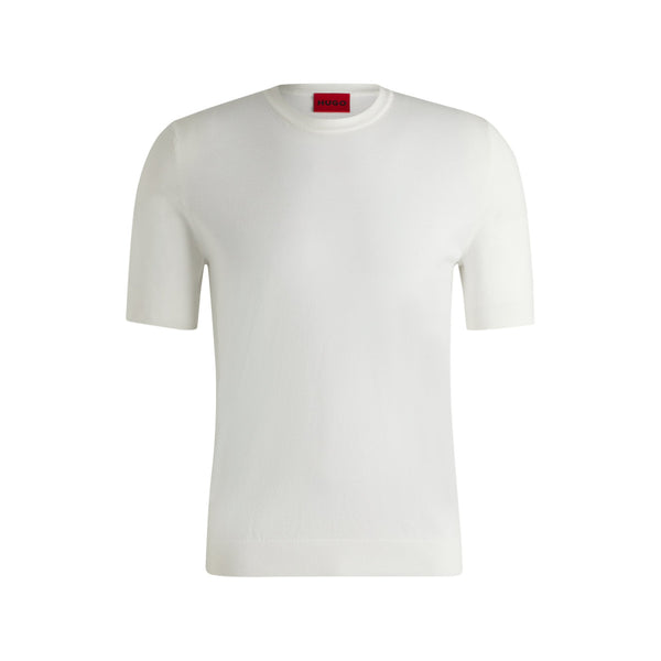 HUGO San Carl-CV Sweater 102 Natural