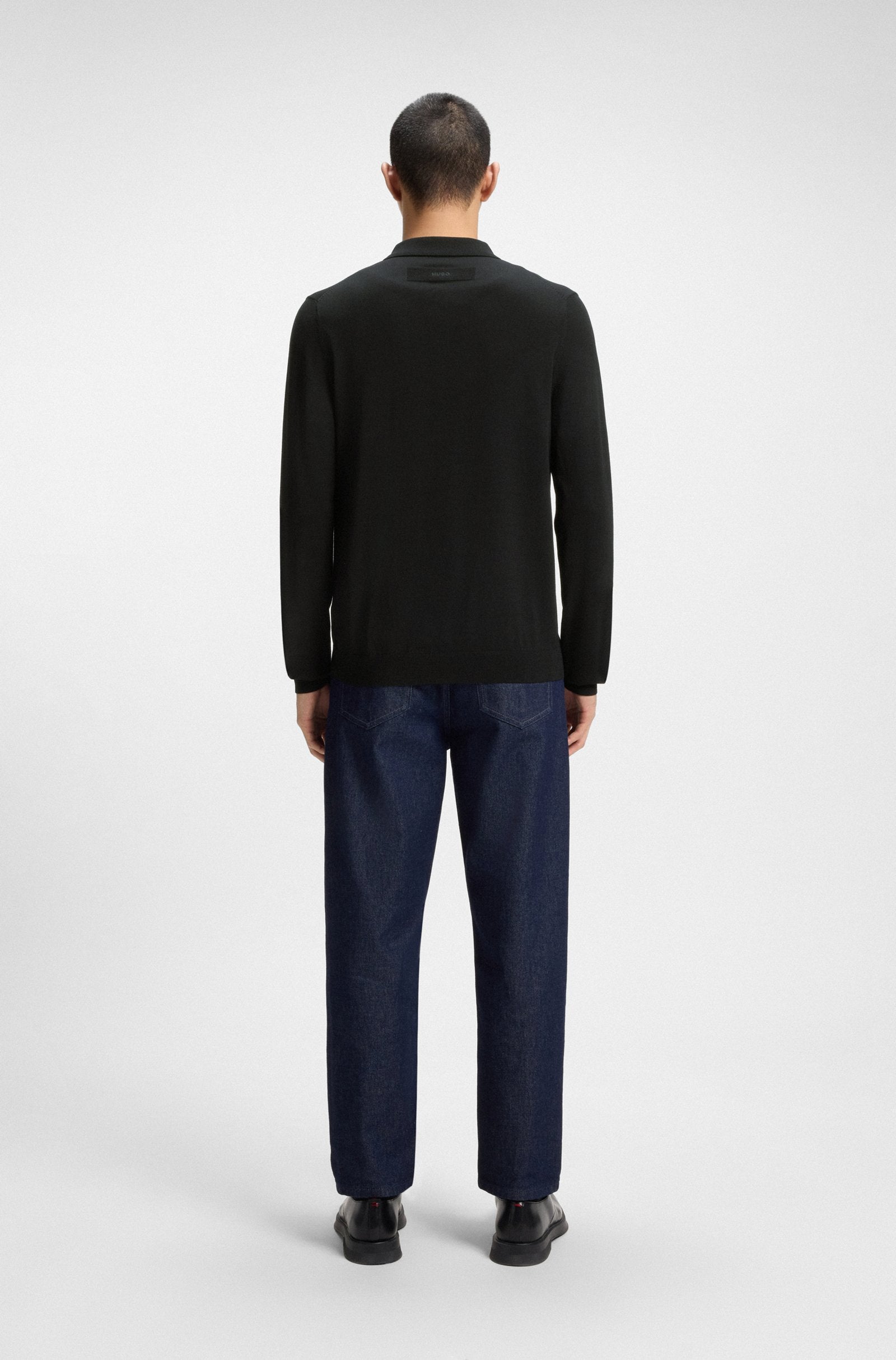 HUGO San Jean-CV Sweater 001 Black