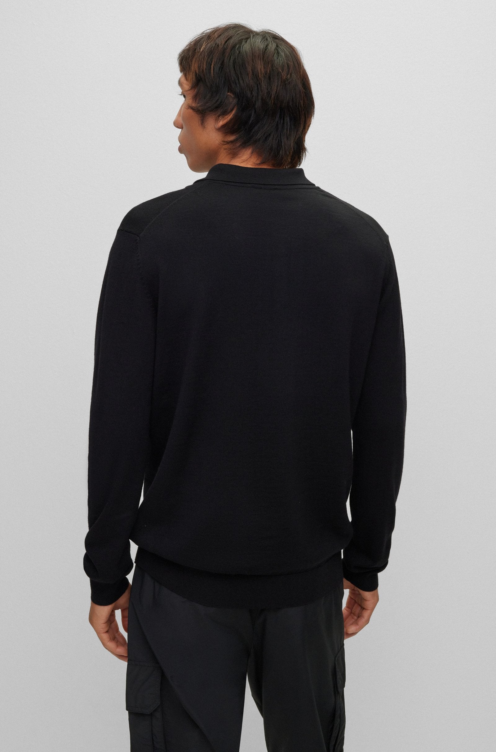 HUGO San Pepe-M Sweater 001 Black