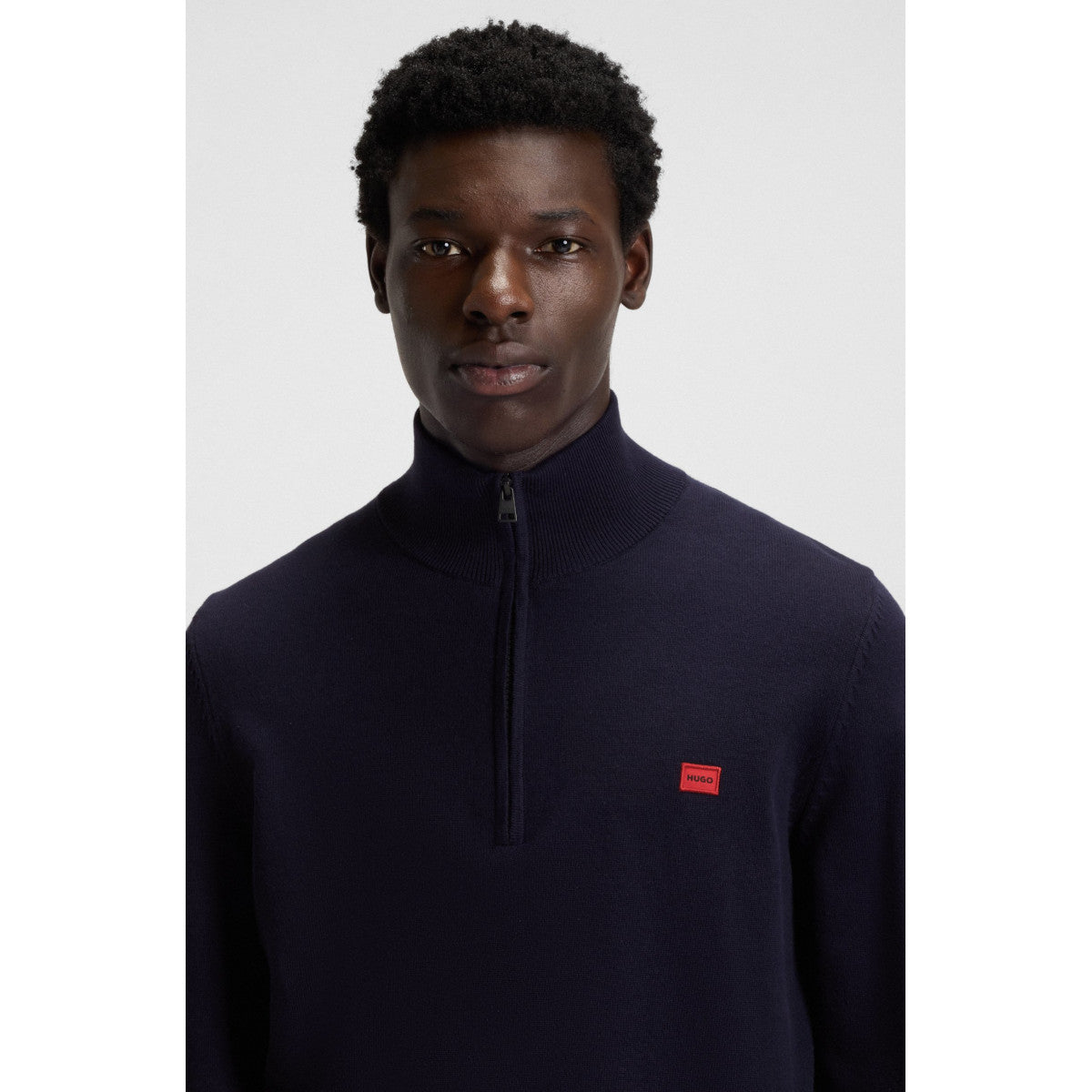 HUGO San Quintus_C Sweater A1-25 418 Navy