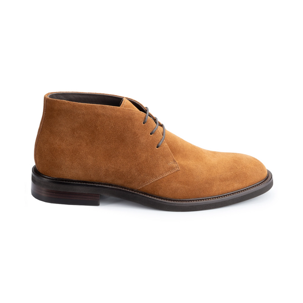 John White Wessex Suede Chukka Boot Cognac
