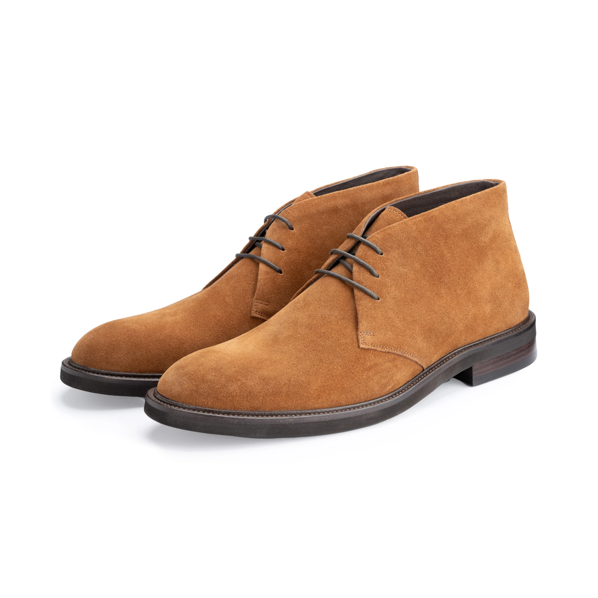 John White Wessex Suede Chukka Boot Cognac