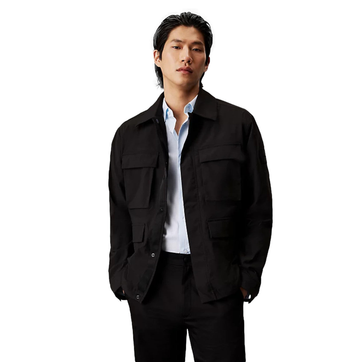 Calvin Klein Soft Tech 4 Pocket Jacket BEH Black