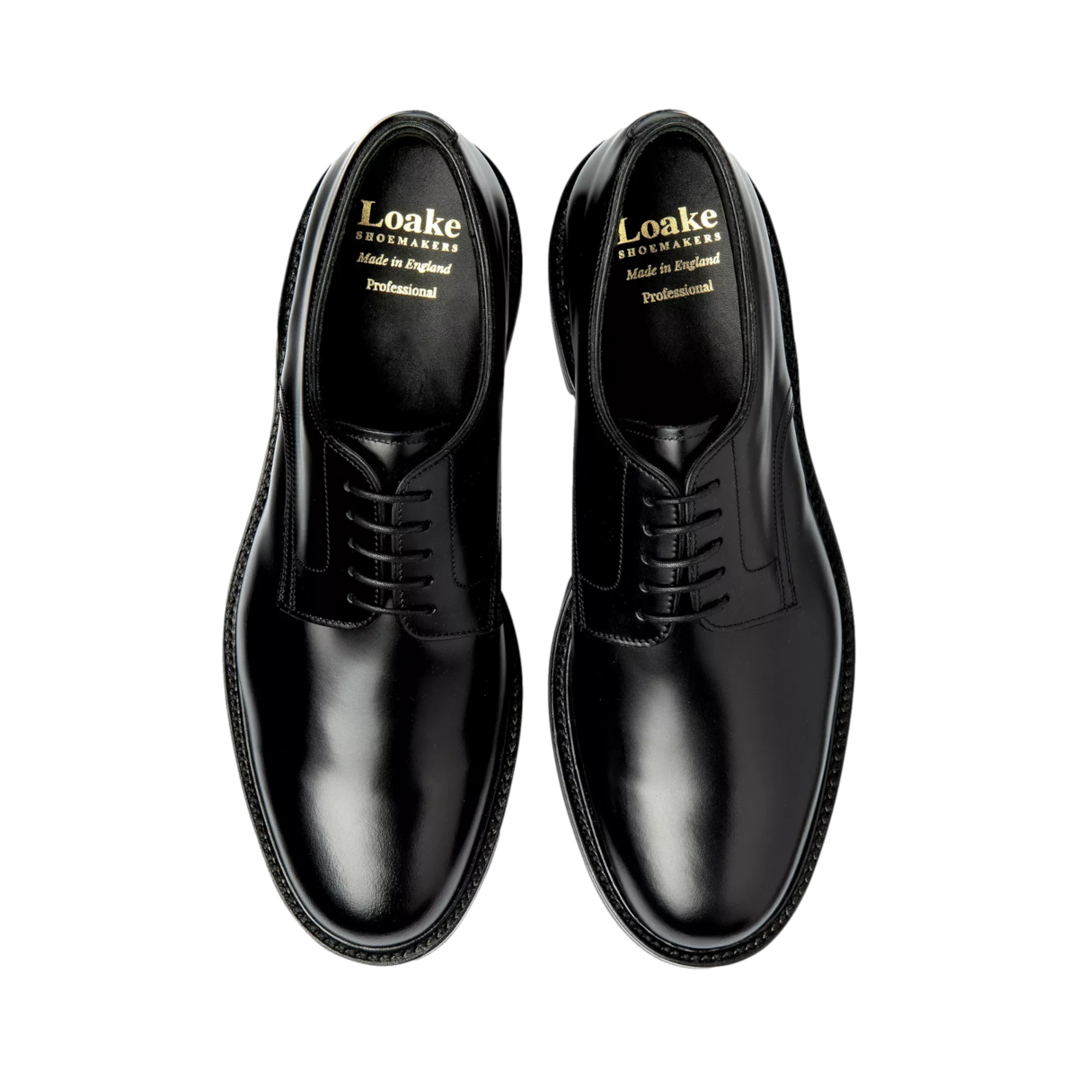Loake Barbican Derby Shoe Black