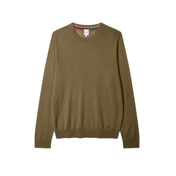 Paul Smith  Crew Neck Sweater 63 Khaki