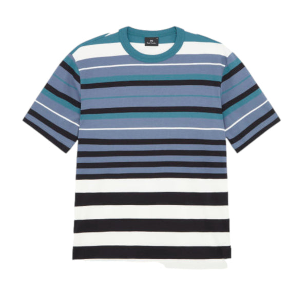 PS Paul Smith Stripe T-Shirt 43 Blue