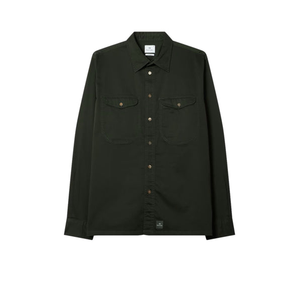 PS Paul Smith LS Casual Fit shirt 38 Green