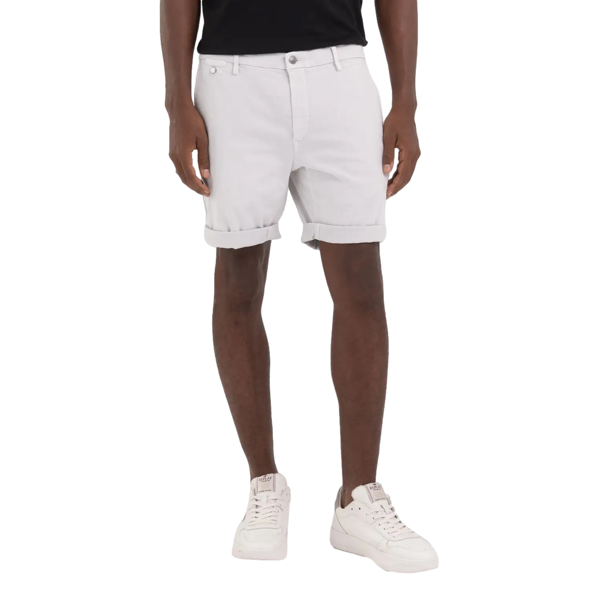 Replay Benni Twill Shorts 209 Grey