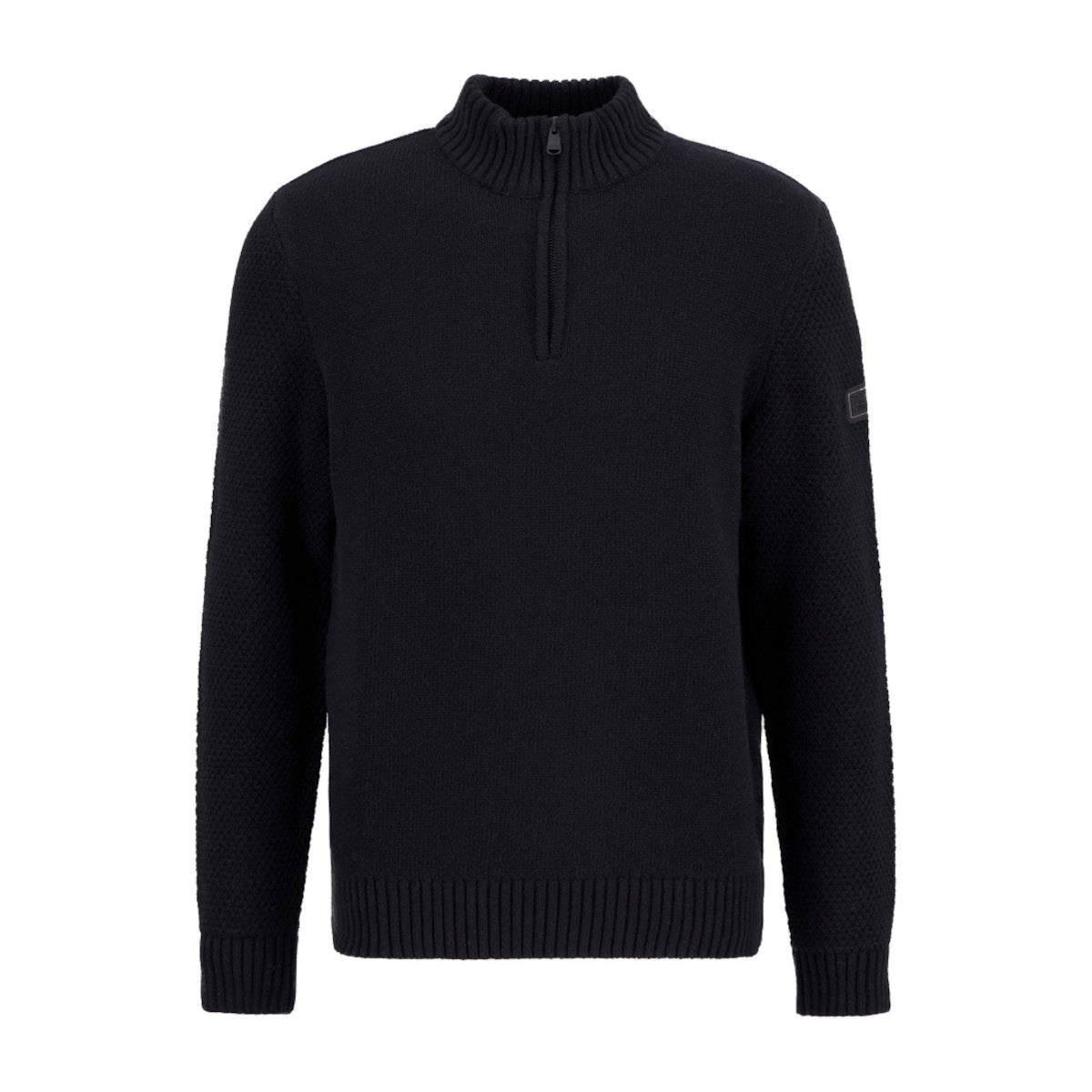 Barbour International Enfield Funnel Neck Sweater BK11 Black