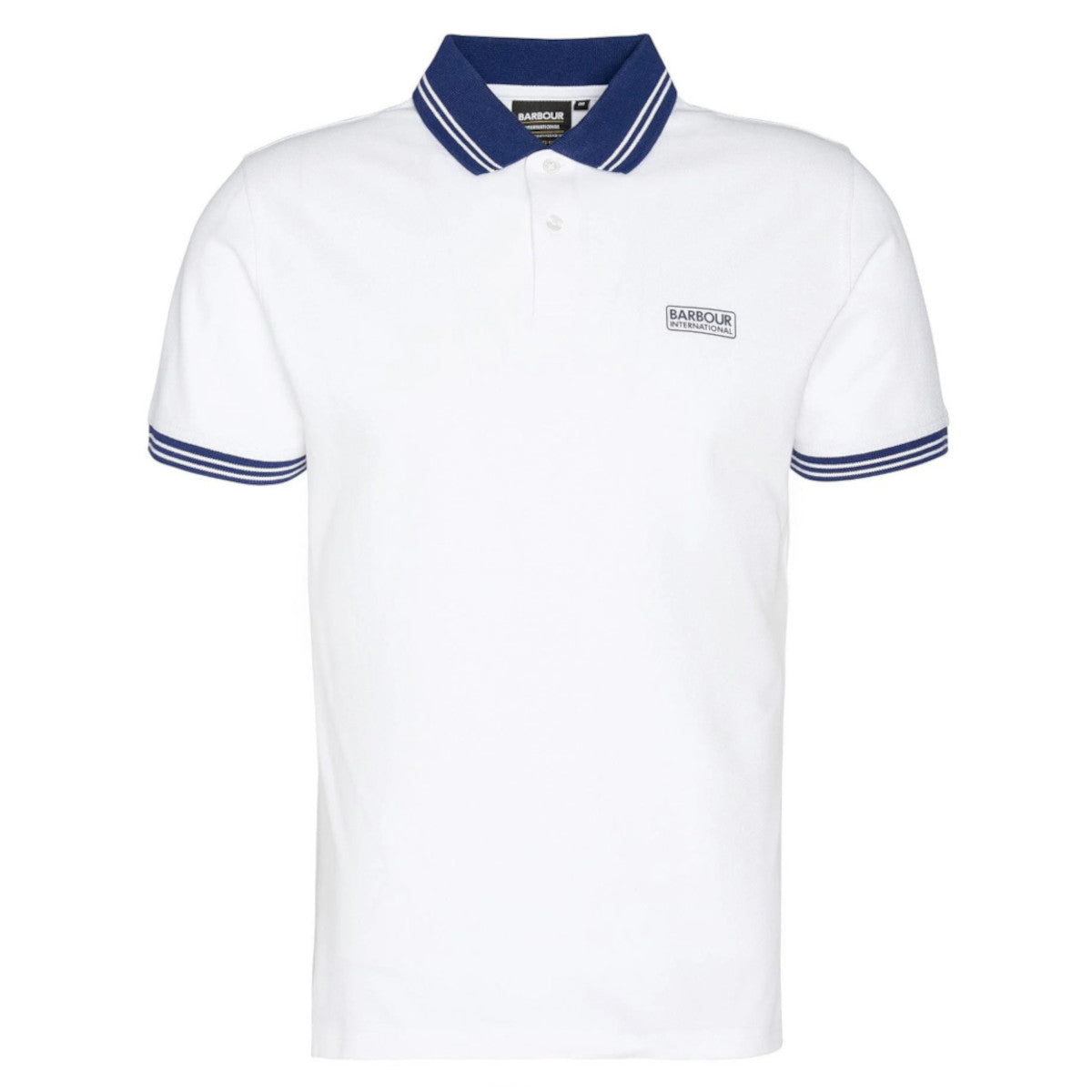 Barbour International Tracker Polo Shirt WH11 White