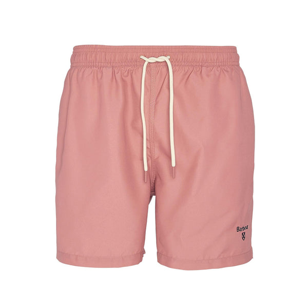 Barbour Staple Logo 5 Swim Shorts PI55 Pink Clay