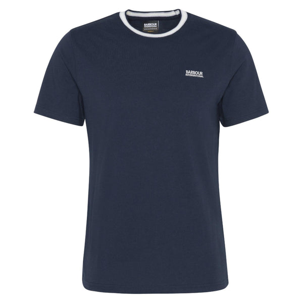 Barbour International Luca Tipped T-Shirt NY91 Navy