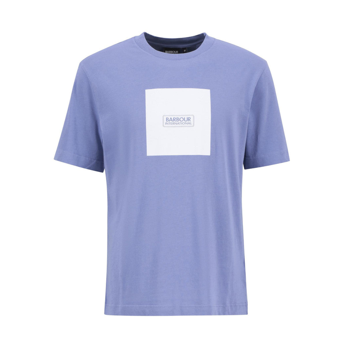 Barbour International Mass Graphic T-Shirt BU58 Manor Blue