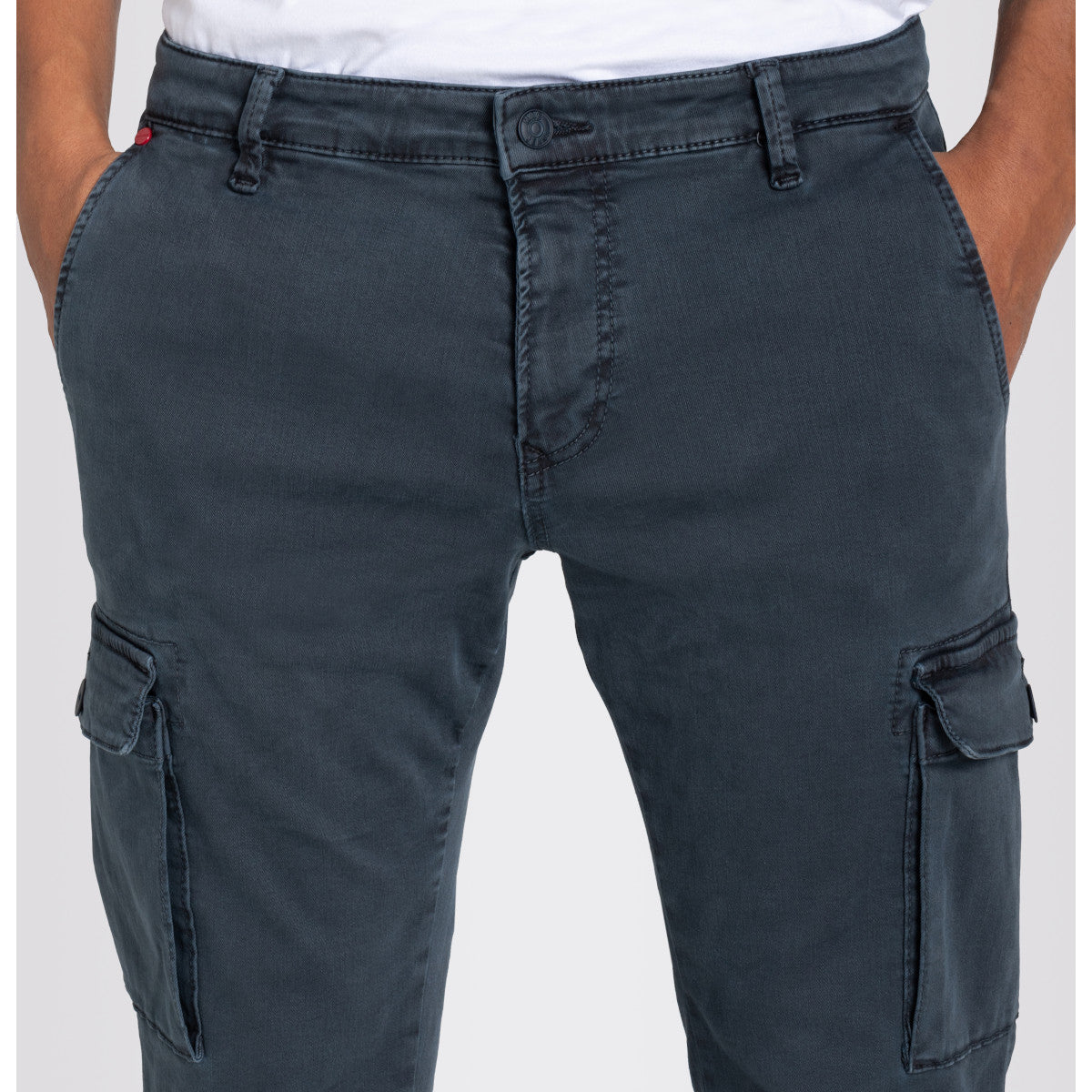 Mac Driver Cargo Pant 180W Blue Grey