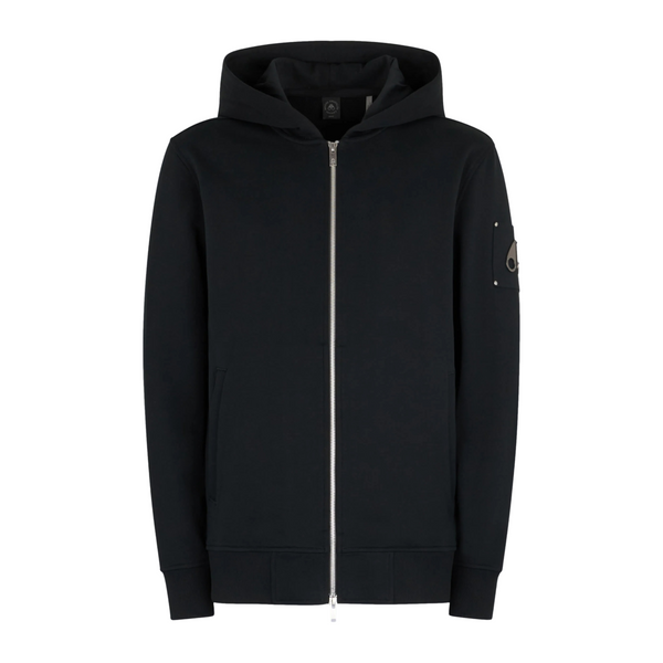 Moose Knuckles Hartsfield Zip Up Hoody 292 Black