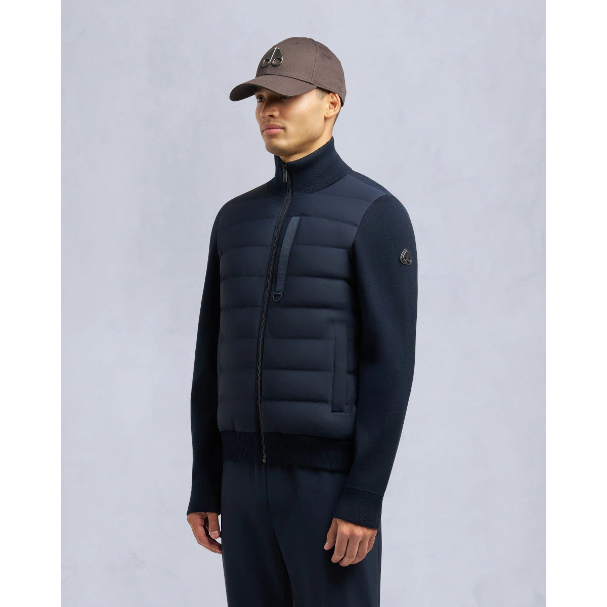Moose Knuckles Kamet Hybrid Jacket 1449 Navy