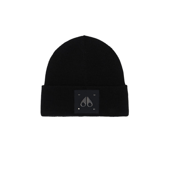 Moose Knuckles Logo Icon Beanie 292 Black