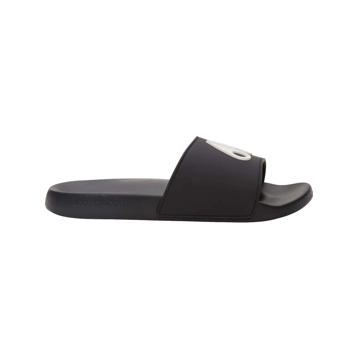 Moose Knuckles Logo Icon Sport Sliders 292 Black – Frank Bird