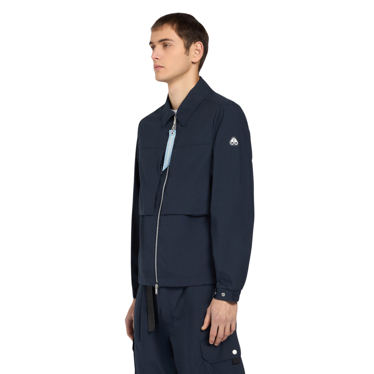 Moose Knuckles Waverly Shirt Jacket 833 Navy