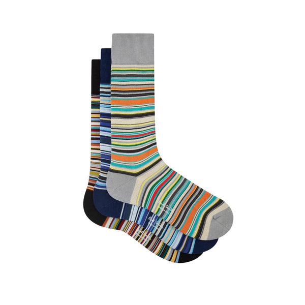 PS Paul Smith 3 Pack Signature Socks 1A MIX_1