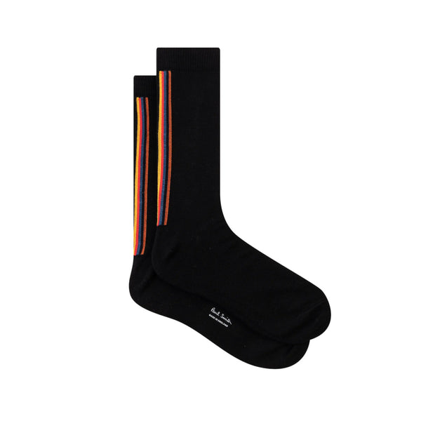 PS Paul Smith Artist Stripe Socks 79 BLACK