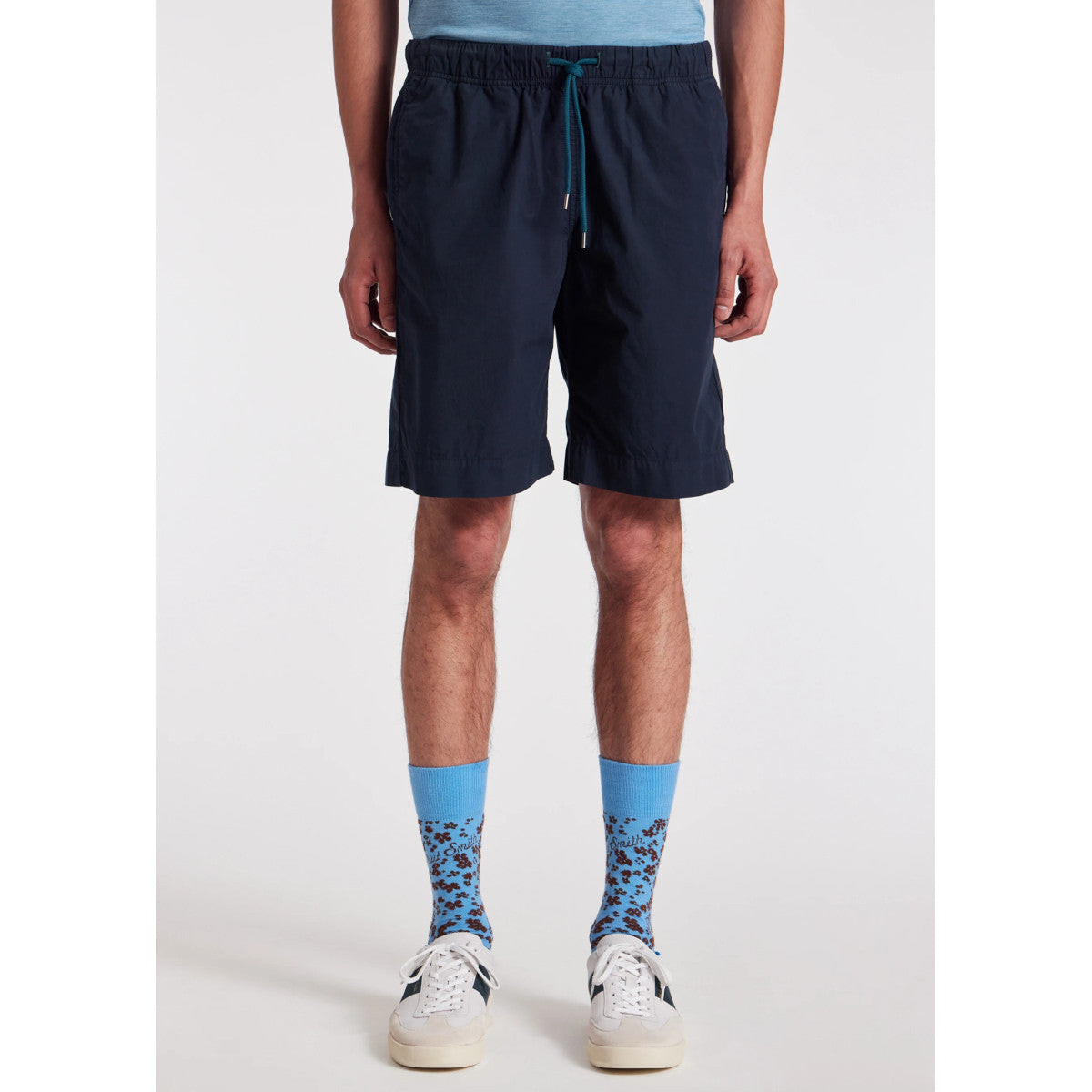 PS Paul Smith Drawstring Waist Shorts 49 DK NAVY