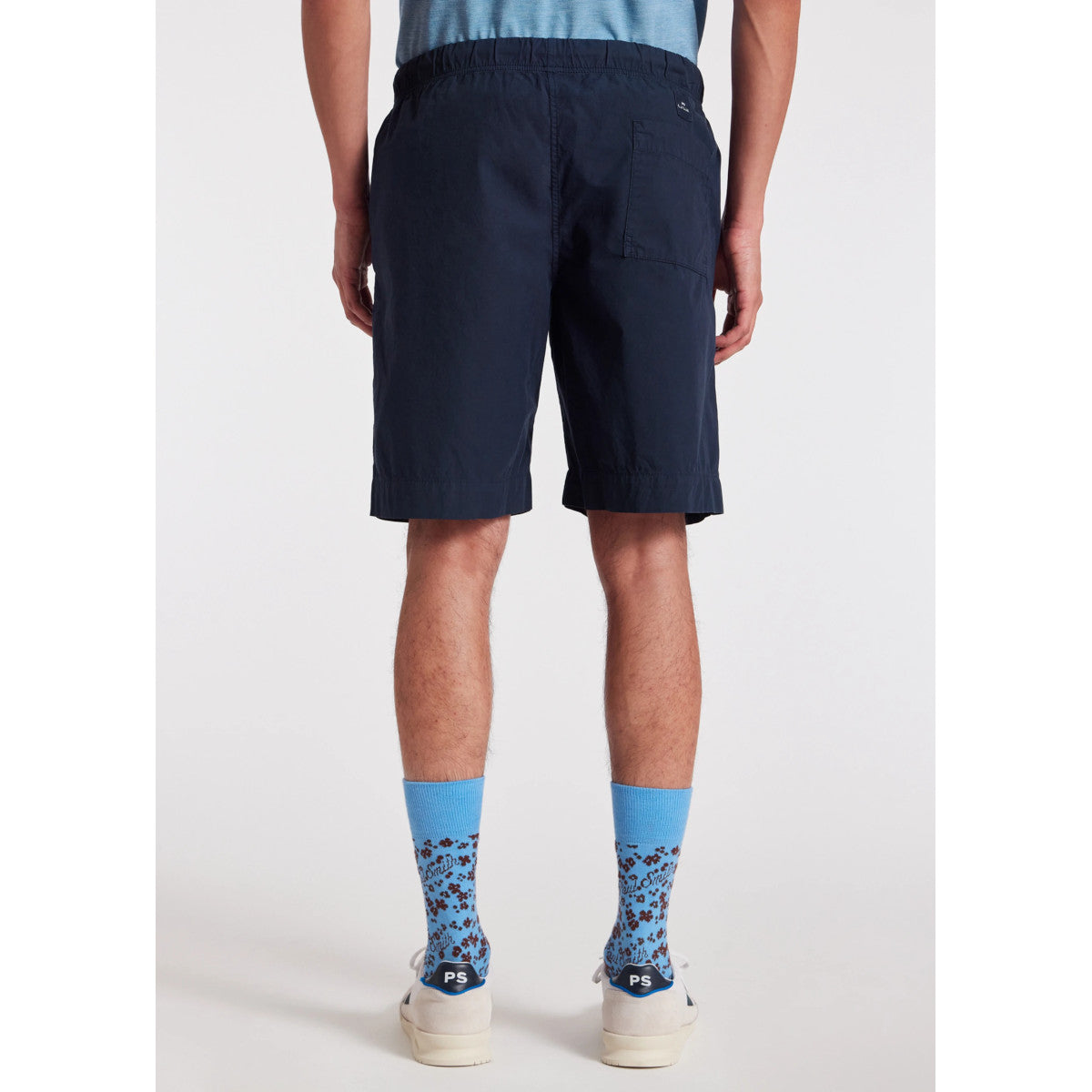 PS Paul Smith Drawstring Waist Shorts 49 DK NAVY