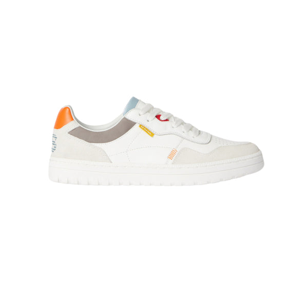 PS Paul Smith Ellis White Orange TA Trainers 01 WHITE