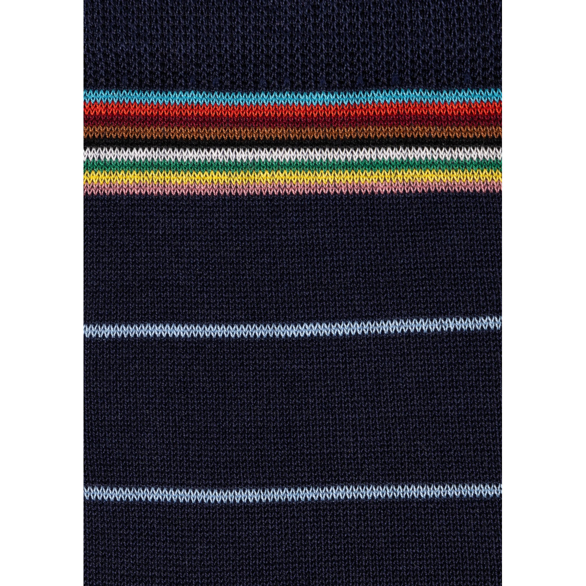 PS Paul Smith Haider Pinstripe Socks 47 Navy