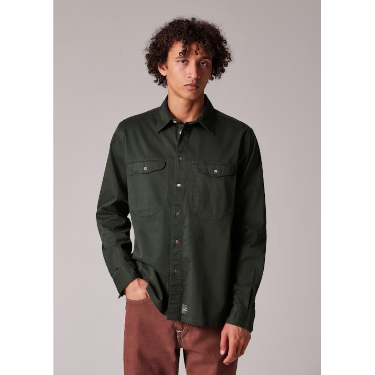PS Paul Smith LS Casual Fit shirt 38 Green