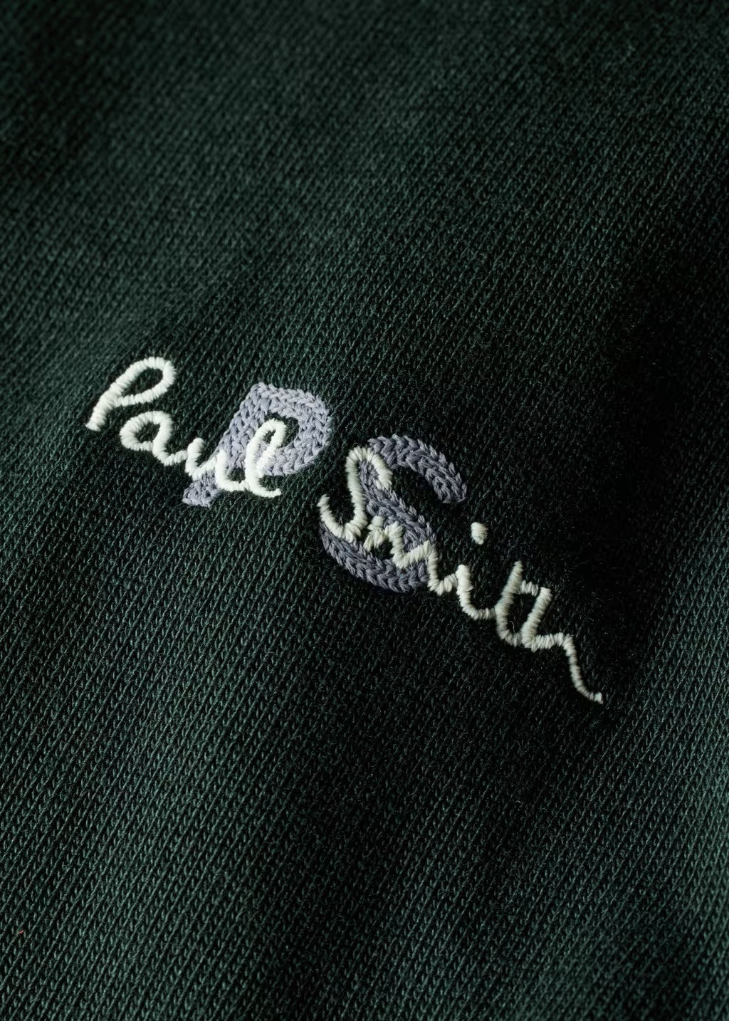 PS Paul Smith LS PS Emb Polo Shirt 38 Green
