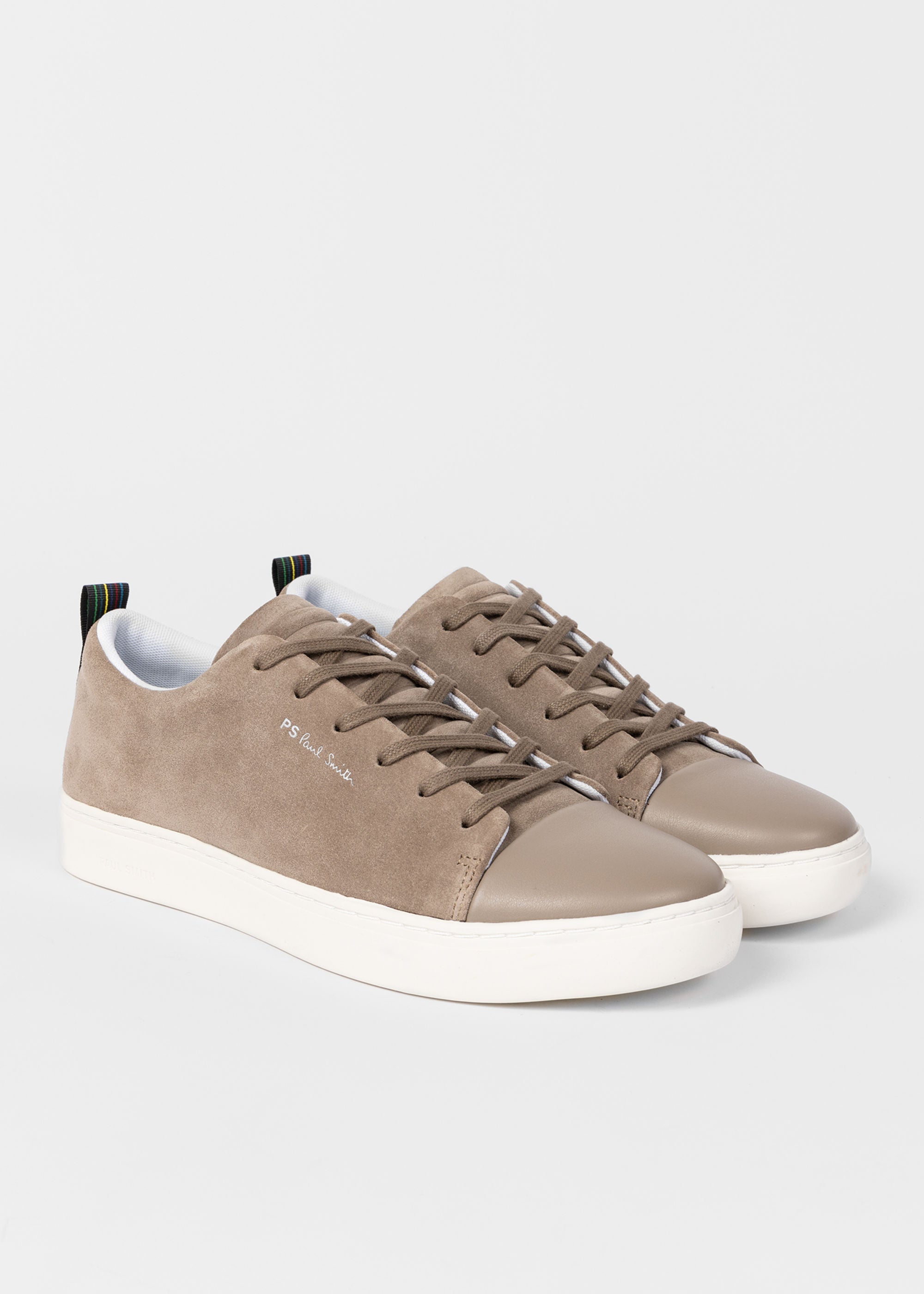 PS Paul Smith Lee Suede Trainers 73 Taupe