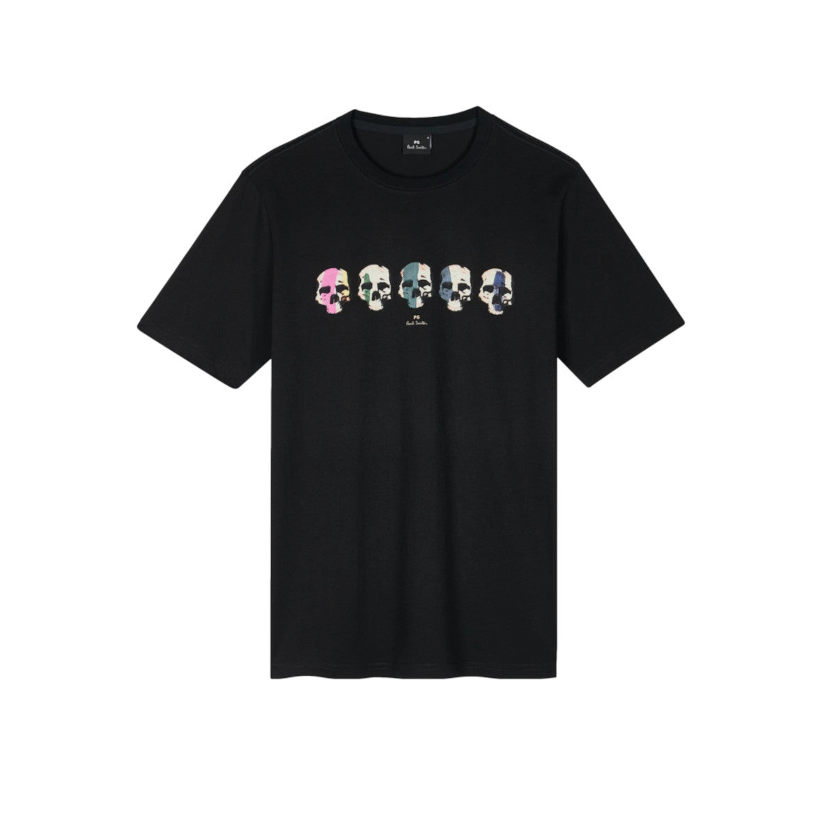 PS Paul Smith Multi Skull T-Shirt 79 BLACK