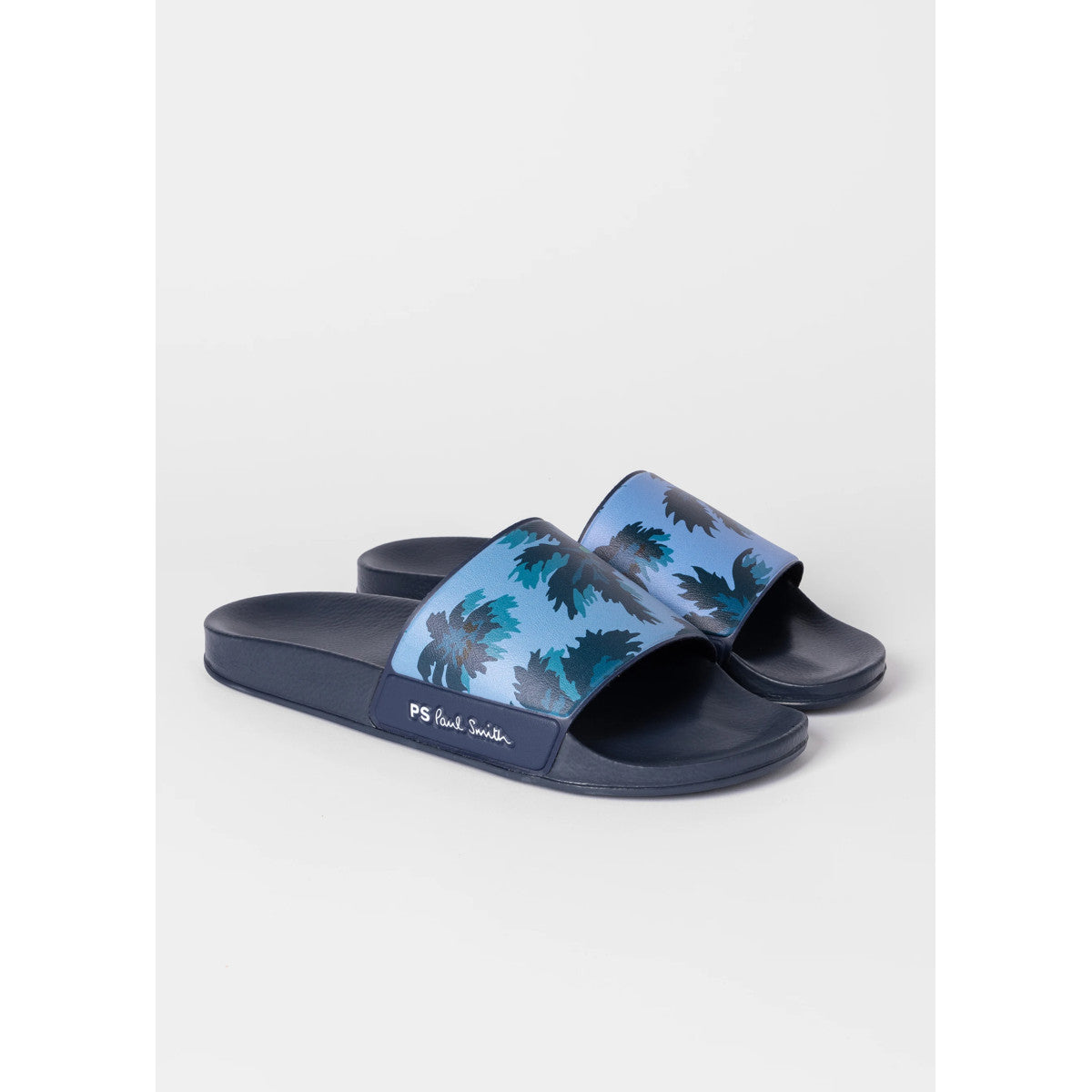 PS Paul Smith Nyro Sliders 92 Blue Floral