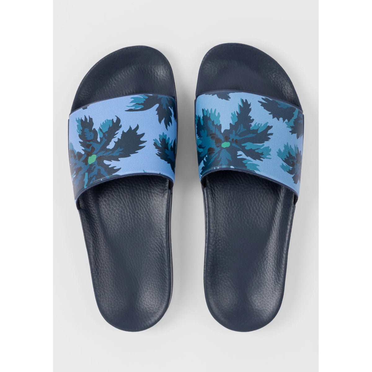 PS Paul Smith Nyro Sliders 92 Blue Floral