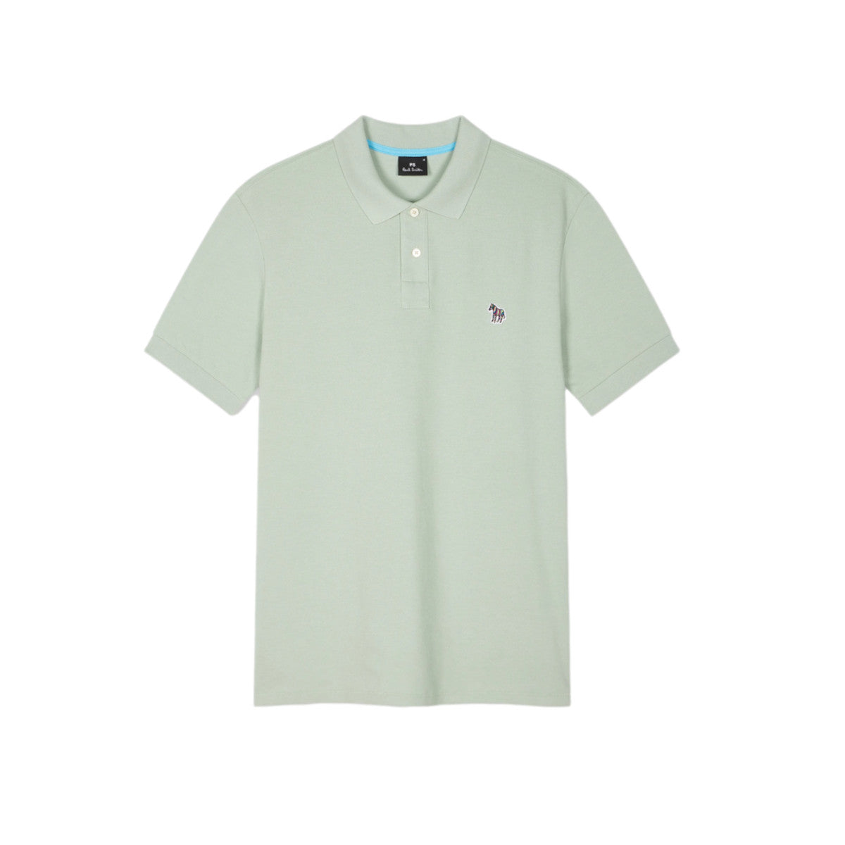 PS Paul Smith Reg Fit SS Zebra Polo Shirt 30B Green