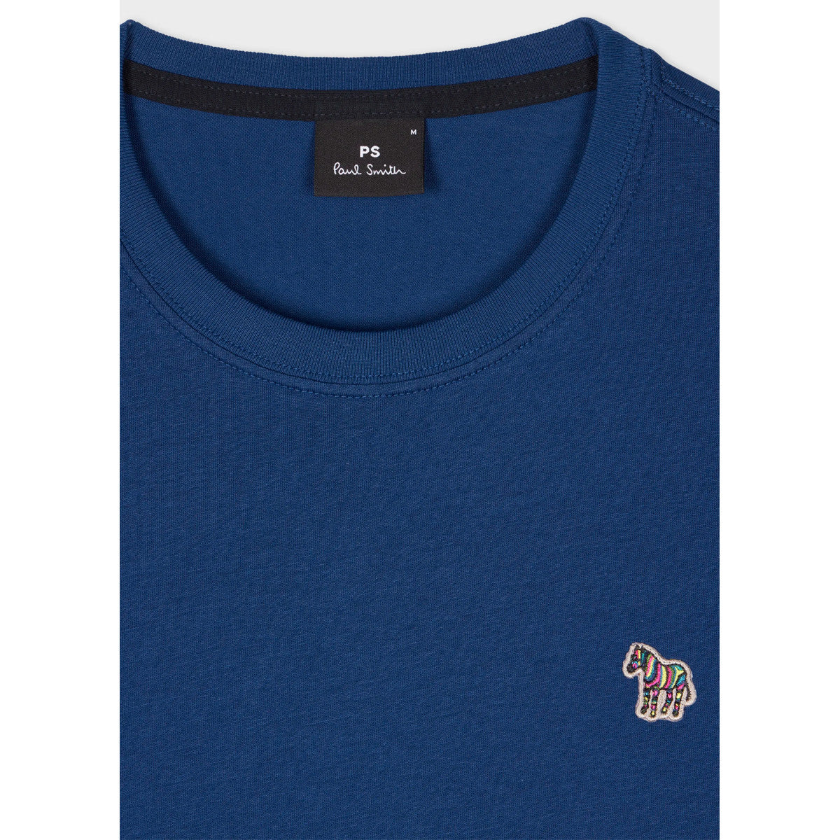 PS Paul Smith Reg Fit SS Zebra T-Shirt 48C Blue